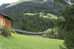 Österreichs längste und höchste Fußgängerhängebrücke