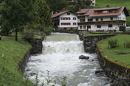 Nach den Regenfällen: Viel Wasser im Lech