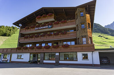 Unsere Unterkunft: Hotel Alpenrose
