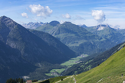 Blick ins Lechtal