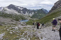 Abstieg zum Butzensee