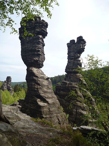 Elbsandsteingebirge - Herkulessäulen