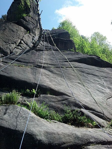 Der Treppenstein im Okertal - Harz 
