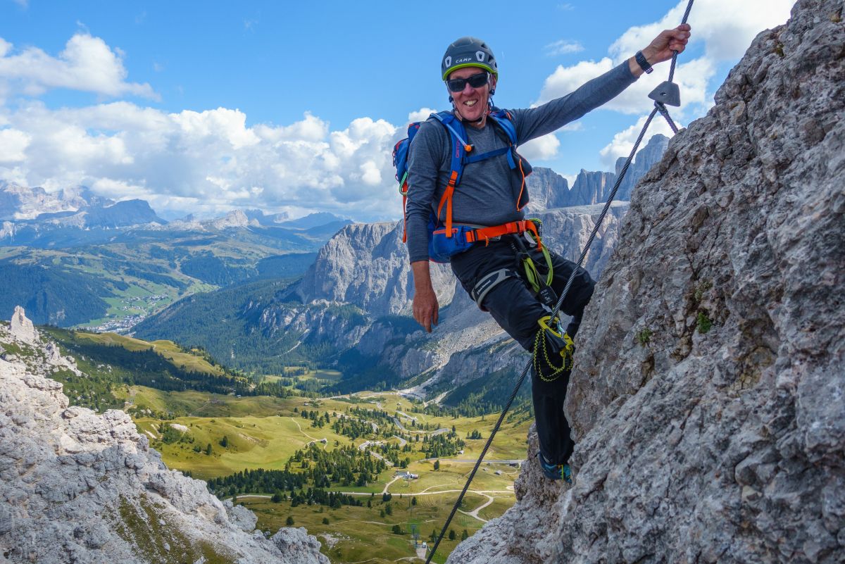 Klettersteig Dolomiten